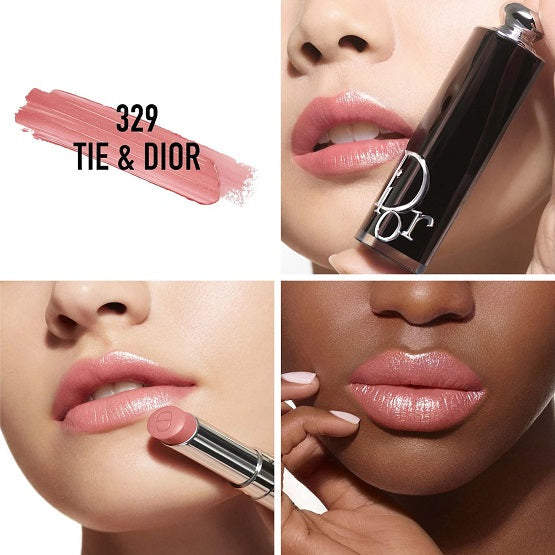 DIOR - Rouge Dior Addict Shine Lipstick - 329 Tie & Dior