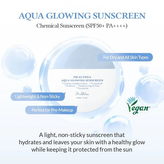 Dr Althea - Aqua Glowing Sunscreen - 45ml