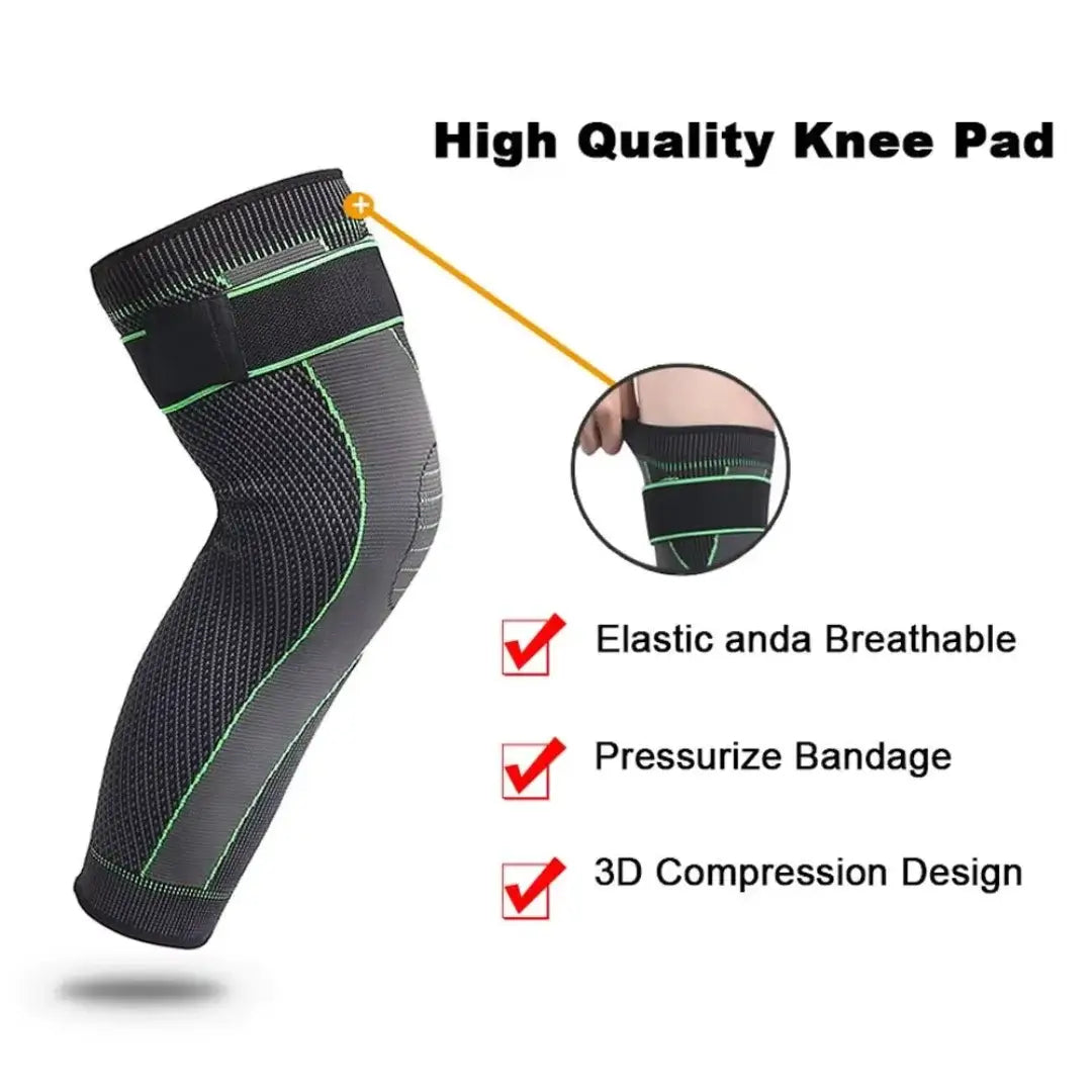 Gray ankle support brace with green accents on a white background
