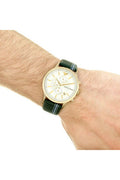 Buy Emporio Armani Men’s Quartz Leather Strap Silver Dial 43mm Watch AR11233 in Pakistan