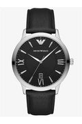 Buy Emporio Armani Men’s Quartz Leather Strap Black Dial 44mm Watch 11210 in Pakistan