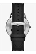 Buy Emporio Armani Men’s Quartz Leather Strap Black Dial 44mm Watch 11210 in Pakistan