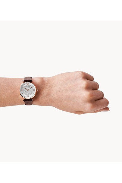 Buy Emporio Armani Gianni T-bar Silver Colored Dal Watch 11269 in Pakistan