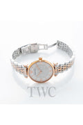 Buy Emporio Armani Women's Analog Two Tone Stainless Steel White Dial 32mm Watch AR8031 in Pakistan