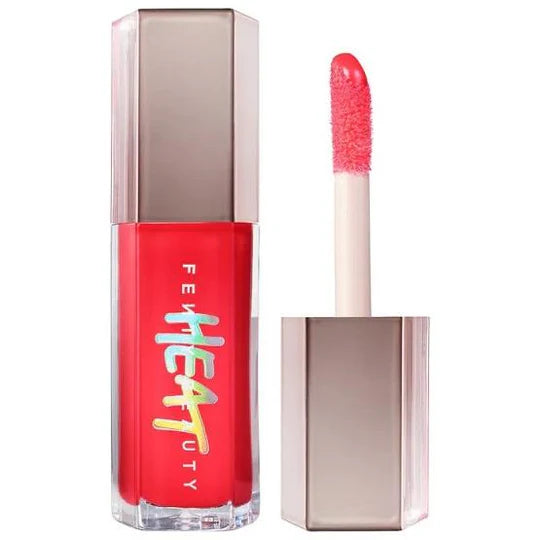 "High-Shine Lip Gloss with Plumping Effect, Enriched with Shea Butter and Vitamin E"


