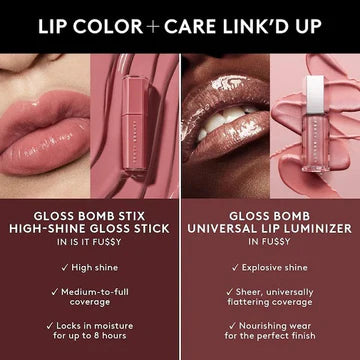 Glossy Lipstick with Rich Pigment and Moisturizing Shine"

