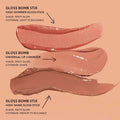 Bullet of lipstick showing creamy texture and shine