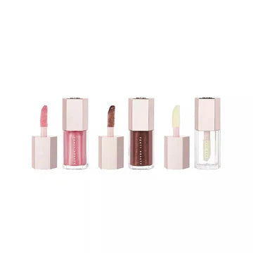 "Non-Sticky Lip Gloss with a Refreshing Peach-Vanilla Scent"

