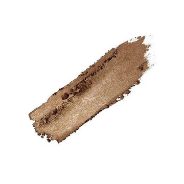 Swatch of bronze shimmer powder, showcasing its smooth, radiant finish.

