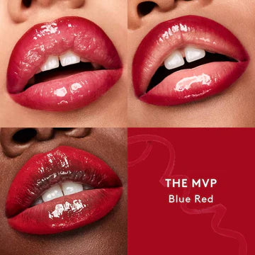 An image showing the lip liner paired with matching lipstick for a complete lip look.

