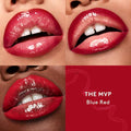 Swatches of different lip liner shades on various skin tones, highlighting shade diversity.

