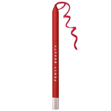 An image showing the lip liner paired with matching lipstick for a complete lip look.

