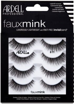 Ardell - Faux Mink Lashes 811 - 4 Pack