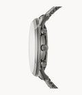 Buy Fossil Men's Chronograph Quartz Grey Stainless Steel Blue & Black Dial 44mm Watch FS5383 in Pakistan