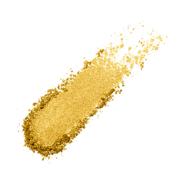 Close-up of cream-powder highlighter compact with a radiant shimmer finish.

