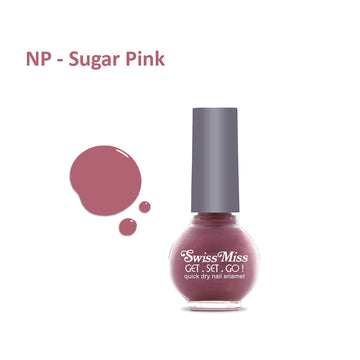Swiss Miss - Nail Polish Nail Enamel Get Set Go - Sugar Pink 209