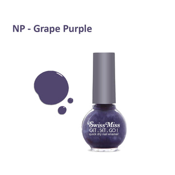 Swiss Miss - Nail Polish Nail Enamel Get Set Go - Grape Purple 212