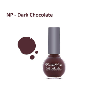 Swiss Miss - Nail Enamel Get Set Go - Dark Chocolate 223