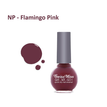 Swiss Miss - Nail Enamel Get Set Go - Flamingo Pink 228