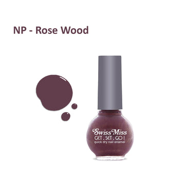 Swiss Miss - Nail Enamel Get Set Go - Rose Wood 245