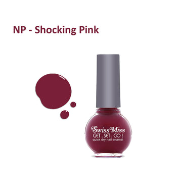 Swiss Miss - Nail Enamel Get Set Go - Shocking Pink 285