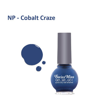 Swiss Miss - Nail Enamel Get Set Go - Cobalt Craze F-407