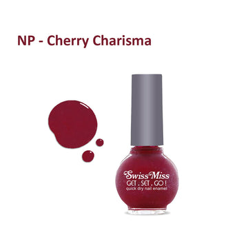 Swiss Miss - Nail Enamel Get Set Go - Cherry Charisma F-409