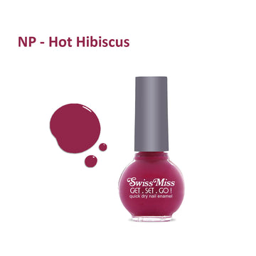 Swiss Miss - Nail Enamel Get Set Go - Hot Hibiscus F-410