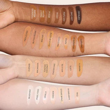 HUDA BEAUTY Easy Blur Foundation product logo and branding