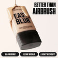 HUDA BEAUTY Easy Blur Foundation packaging showing 'Better Than Airbrush' and 'Lightweight' claims
