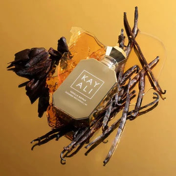 KAYALI Vanilla 28 perfume bottle with jasmine and tonka bean notes