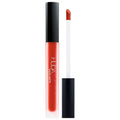 Huda Beauty Liquid Matte Ultra Comfort lipstick tube with matte black packaging and gold logo, showing doe-foot applicator