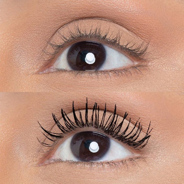 Huda Beauty Must-Have Minis Set: Volumizing mascara, precision liner, and transfer-proof lipstick for a full eye and lip look in portable mini size
