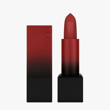 HUDABEAUTY_POWERBULLETMATTELIPSTICK with unique colour contrast and premium pakaging assuring quality standards 