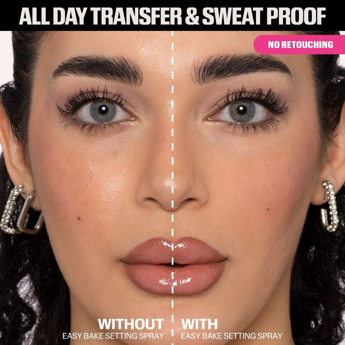 HUDA BEAUTY - Easy Bake Blurring Setting Spray with 16-Hour Wear - 100ML