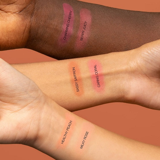 HUDA BEAUTY - GloWish Cheeky Vegan Blush Powder - Sassy Saffron