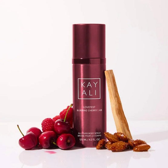 HUDA BEAUTY - Kayali Lovefest Burning Cherry | 48 Body Spray - 125ML