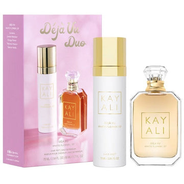 Huda Beauty Kayali - Deja Vu White Flower 57 Edp 50ML + Hair Mist 75ML - Set