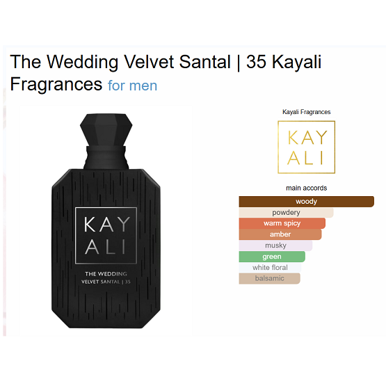 Huda Beauty Kayali Wedding Velvet Santal 35 - 50ml