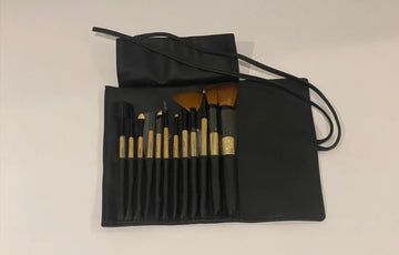 Mims Professional Brushes 12Pc Leather Pouch