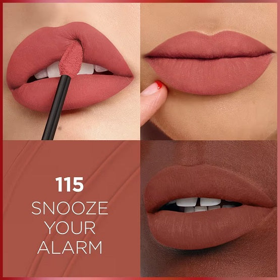 LOREAL - Infallible Matte Resistance Liquid Lipstick - 115 Snooze Your Alarm