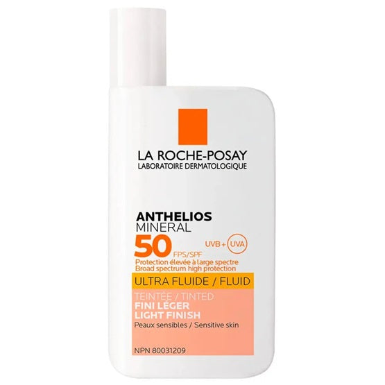 La Roche Posay - Anthelios Mineral Spf 50 + Ultra Fluid Light Finish Lotion - 50ml