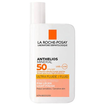 La Roche Posay - Anthelios Mineral Spf 50 + Ultra Fluid Light Finish Lotion - 50ml