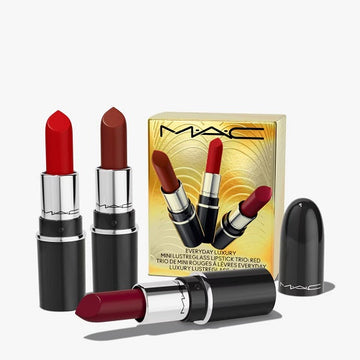MAC - Everyday Luxury Mini Luster Glass Lipstick Set - Red