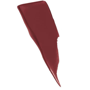 SuperStay Matte Ink liquid lipstick standing upright with applicator wand beside it

