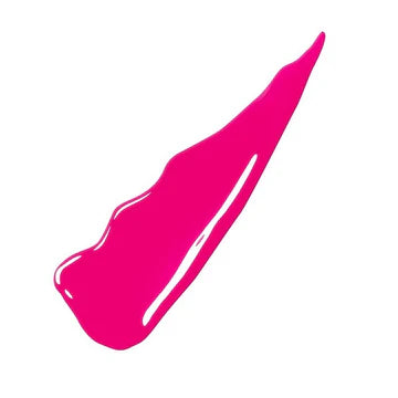 Close-up of lips wearing a bold shade of Super Stay Vinyl Ink, showcasing vibrant color and high shine.

