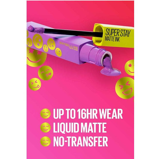MAYBELLINE - Super Stay Matte Ink Liquid Lipstick - 135 GLOBETROTTER