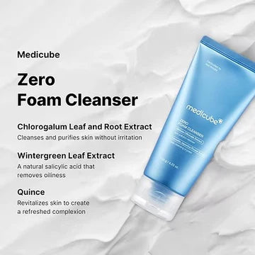Medicube Foaming Cleanser on a white background