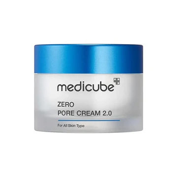 Medicube Zero Pore Cream 2.0 jar on a white background