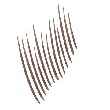 “Before and after comparison of eyebrows using Build-A-Brow, showing fuller, defined results”

